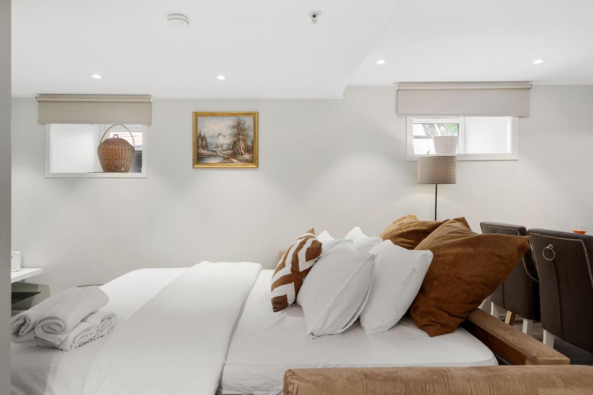 Solsiden Modern Stay: King Beds, Private Entry تروندهايم المظهر الخارجي الصورة